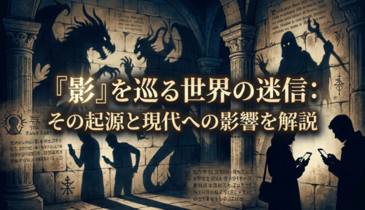 「影」を巡る世界の迷信：その起源と現代への影響を解説