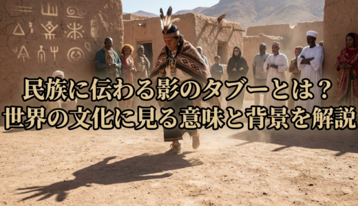 民族に伝わる影のタブーとは？世界の文化に見る意味と背景を解説