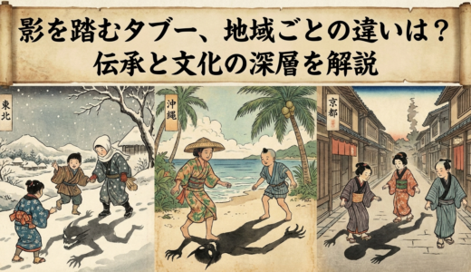 影を踏むタブー、地域ごとの違いは？伝承と文化の深層を解説