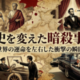 歴史を変えた暗殺事件の具体例を解説。世界の運命を左右した衝撃の瞬間