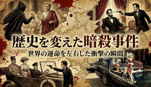 歴史を変えた暗殺事件の具体例を解説。世界の運命を左右した衝撃の瞬間