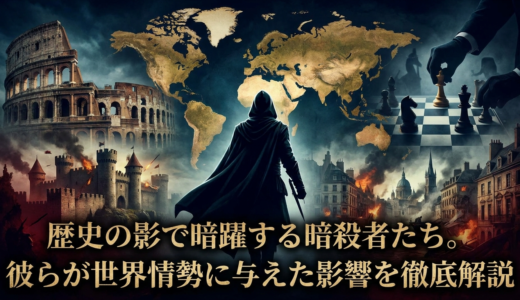 歴史の影で暗躍する暗殺者たち。彼らが世界情勢に与えた影響を徹底解説