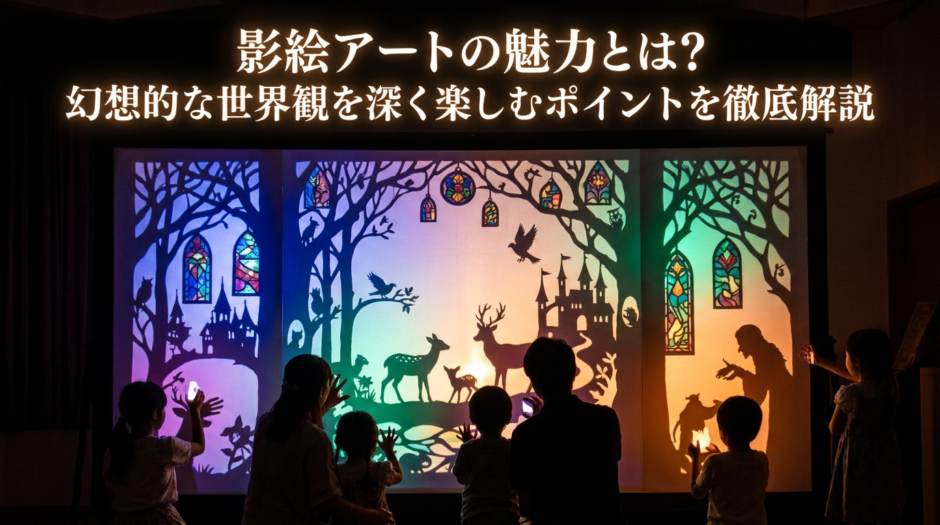 影絵アートの魅力とは？幻想的な世界観を深く楽しむポイントを徹底解説