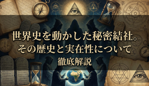 世界史を動かした秘密結社。その歴史と実在性について徹底解説
